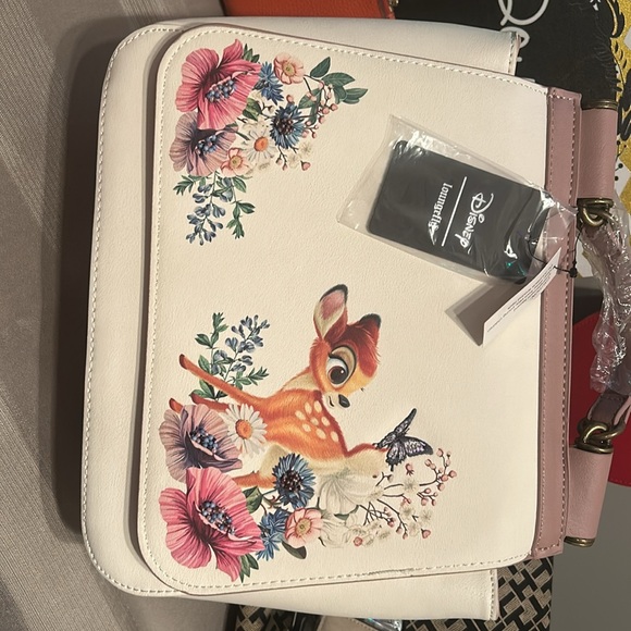 Disney Loungefly brand new xBambi floral Crossbody purse - Picture 12 of 12